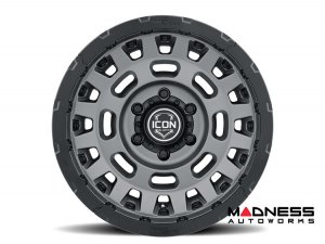 Custom Wheel - Hammer Pro - Charcoal - 17 X 8.5 / 6 x 5.5 / 0mm / 4.75" - Icon 